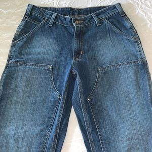 NWT Womens Carhartt Double Front Jeans 8x34